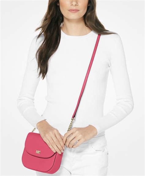 Mott Leather Dome Crossbody Bag – Michael Kors 